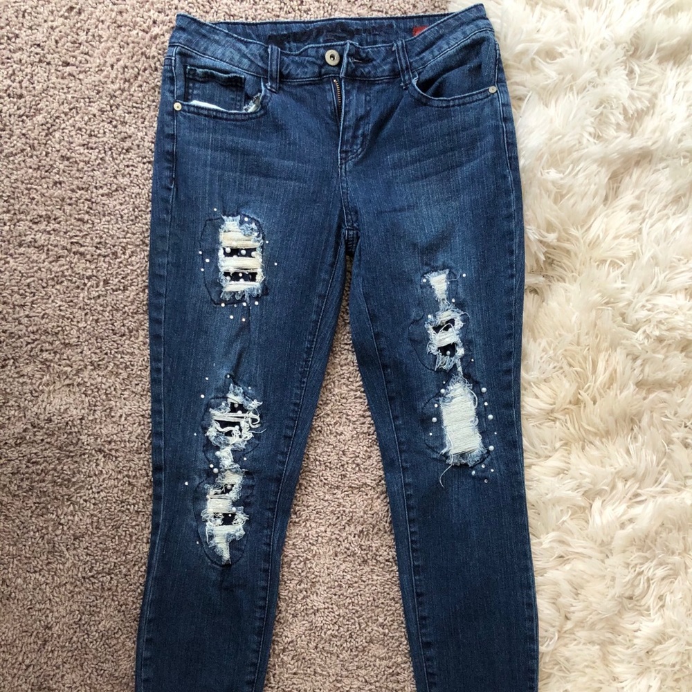 Distressed Jeans